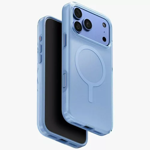 Uniq Clario MagClick Charging iPhone 18 Pro Max / 17 Pro Max tok, kék