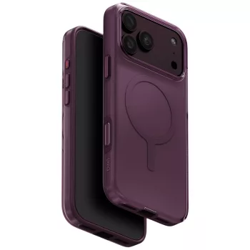   Uniq Clario MagClick Charging eco iPhone 18 Pro Max / 17 Pro Max tok, lila