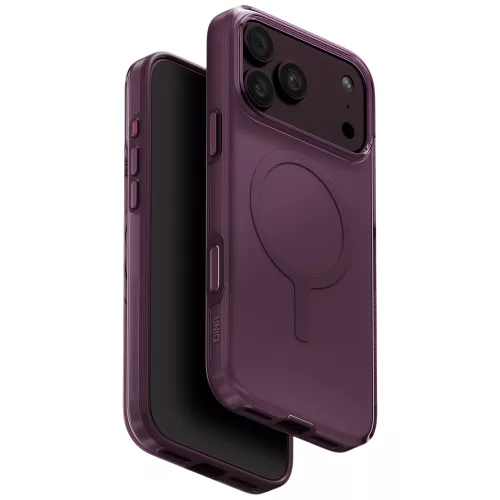 Uniq Clario MagClick Charging eco iPhone 18 Pro Max / 17 Pro Max tok, lila