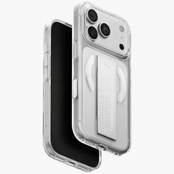   Uniq Heldro Air MagClick Charging iPhone 18 Pro / 17 Pro tok, átlátszó