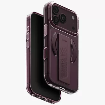   Uniq Heldro Air MagClick Charging iPhone 18 Pro / 17 Pro tok, bordó
