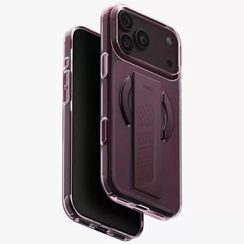 Uniq Heldro Air MagClick Charging iPhone 18 Pro Max / 17 Pro Max tok, bordó