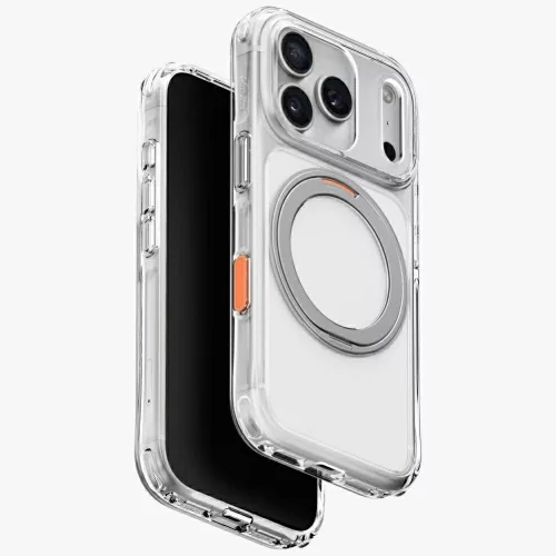 Uniq Swivix 360 Rotating Kickst iPhone 18 Pro / 17 Pro tok, átlátszó