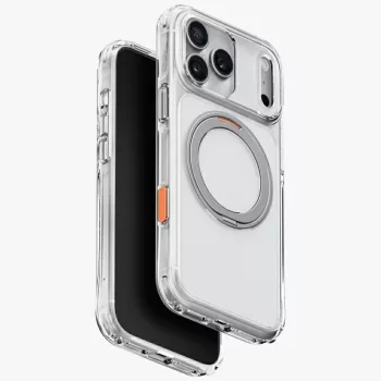   Uniq Swivix 360 Rotating Kickst iPhone 18 Pro Max / 17 Pro Max tok, átlátszó