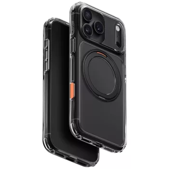   Uniq Swivix 360 Rotating Kickst iPhone 18 Pro Max / 17 Pro Max tok, fekete