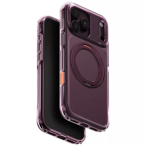 Uniq Swivix 360 Rotating Kickst iPhone 18 Pro Max / 17 Pro Max tok, bordó