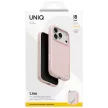 Uniq Lino MagClick Charging iPhone 18 Pro / 17 Pro tok, világos rózsaszín