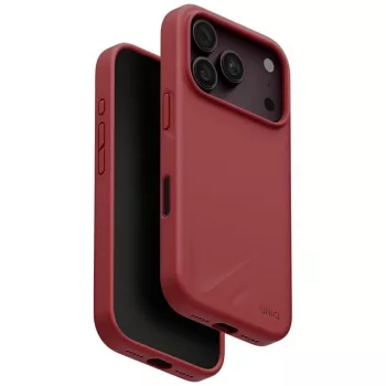  Uniq Lino MagClick Charging iPhone 18 Pro / 17 Pro tok, piros