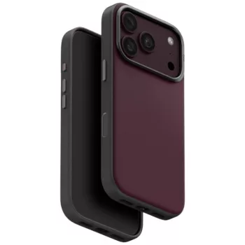   Uniq Lyden DS MagClick Charging iPhone 18 Pro / 17 Pro tok, bordó