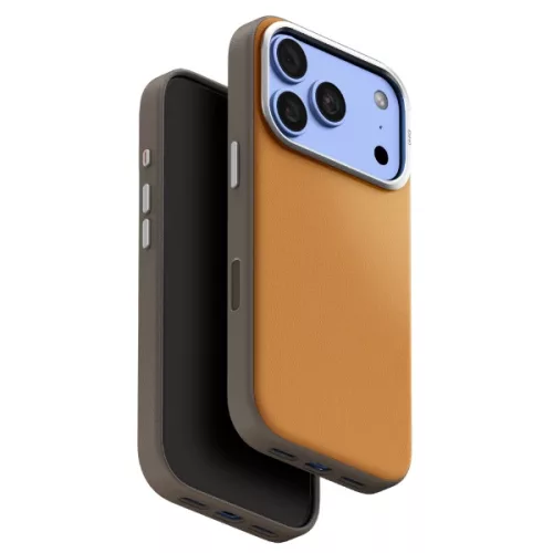 Uniq Lyden DS MagClick Charging S iPhone 18 Pro / 17 Pro tok, bézs