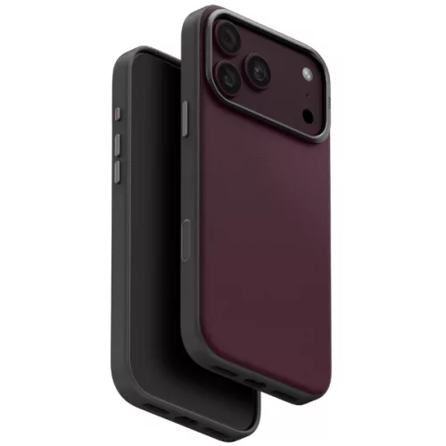 Uniq Lyden DS MagClick Charging iPhone 18 Pro Max / 17 Pro Max tok, bordó