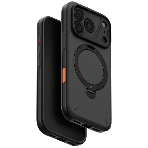 Uniq Elix 360 Rotating Kickst iPhone 18 Pro / 17 Pro tok, szürke