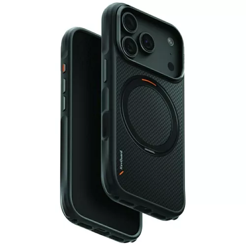 Uniq Keva Mov MagClick Charging iPhone 18 Pro / 17 Pro tok, fekete