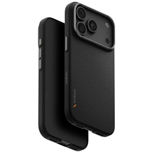 Uniq Keva Edge MagClick Charging iPhone 18 Pro / 17 Pro tok, fekete