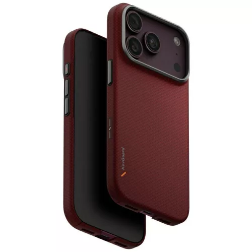 Uniq Keva Edge MagClick Charging iPhone 18 Pro / 17 Pro tok, piros