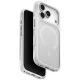 Uniq Veren MagClick Charging Chalk Frost iPhone 18 Pro / 17 Pro tok, fehér