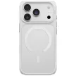 Uniq Veren MagClick Charging Chalk Frost iPhone 18 Pro / 17 Pro tok, fehér