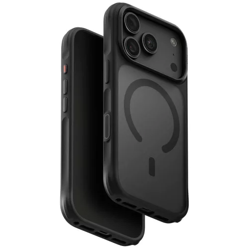 Uniq Veren MagClick Charging iPhone 18 Pro / 17 Pro tok, matt szürke