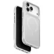 Uniq Veren MagClick Charging Chalk Frost iPhone 18 Pro Max / 17 Pro Max tok, fehér