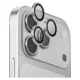 Uniq Optix AluGuard (DX2) Camera Lens Protector iPhone 18 Pro / 18 Pro Max kameravédő, ezüst