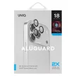 Uniq Optix AluGuard (DX2) Camera Lens Protector iPhone 18 Pro / 18 Pro Max kameravédő, ezüst