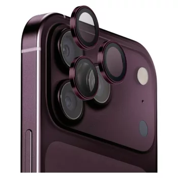   Uniq Optix AluGuard (DX2) Camera Lens Protector iPhone 18 Pro / 18 Pro Max kameravédő, bordó