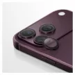 Uniq Optix AluGuard (DX2) Camera Lens Protector iPhone 18 Pro / 18 Pro Max kameravédő, bordó