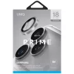 Uniq Optix Prime Camera Lens Protector iPhone 18 Pro / 18 Pro Max kameravédő applikátorral, ezüst