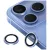 Uniq Optix Prime Camera Lens Protector glacier iPhone 18 Pro / 18 Pro Max kameravédő, ezüst