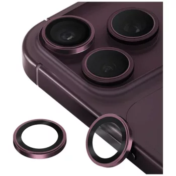   Uniq Optix Prime Camera Lens Protector iPhone 18 Pro / 18 Pro Max kameravédő, bordó