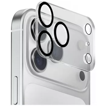   Camera Lens Protector Uniq Optix Clearshield Frameguard iPhone 18 Pro kameravédő applikátorral, átlátszó