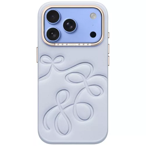 Uniq Coehl Cloude Magnetic Charging iPhone 18 Pro / 17 Pro tok, kék