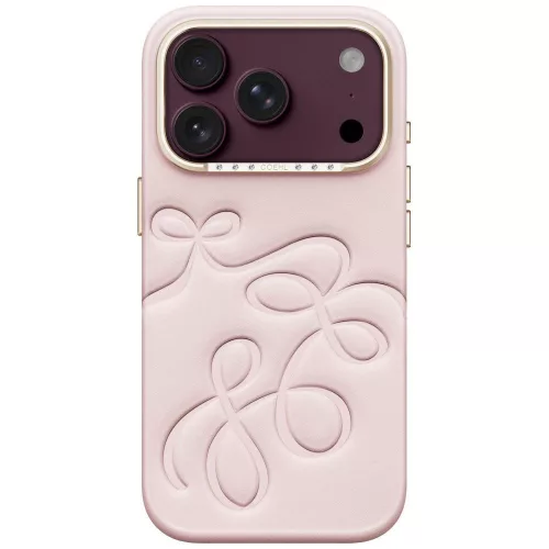 Uniq Coehl Cloude Magnetic Charging iPhone 18 Pro / 17 Pro tok, rózsaszín