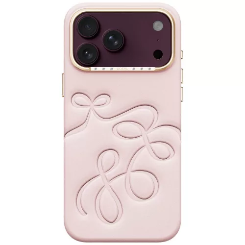 Uniq Coehl Cloude Magnetic Charging iPhone 18 Pro Max / 17 Pro Max tok, rózsaszín