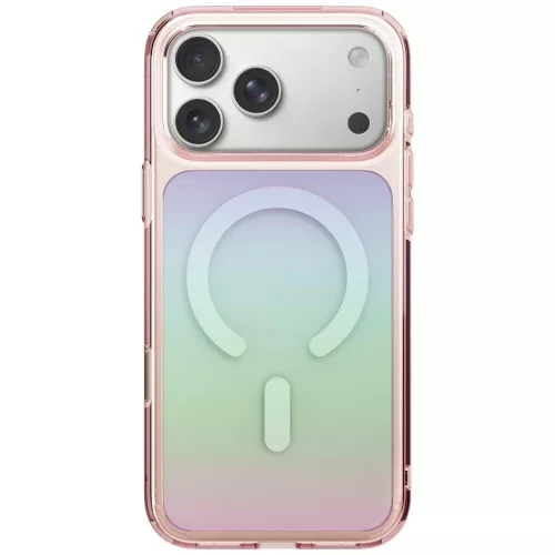Uniq Coehl Estelle Magnetic Charging iPhone 18 Pro / 17 Pro tok, rózsaszín