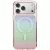 Uniq Coehl Estelle Magnetic Charging iPhone 18 Pro / 17 Pro tok, rózsaszín