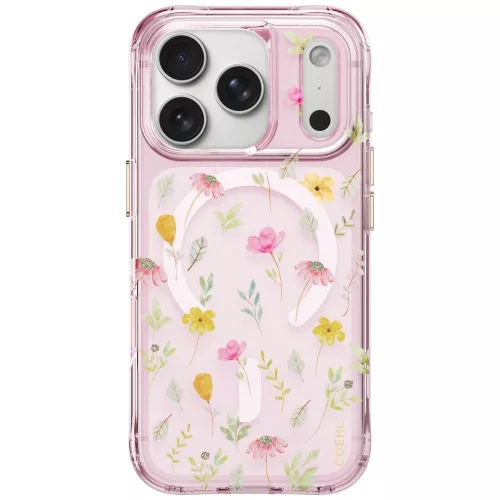 Uniq Coehl Evie Magnetic Charging iPhone 18 Pro / 17 Pro tok, rózsaszín