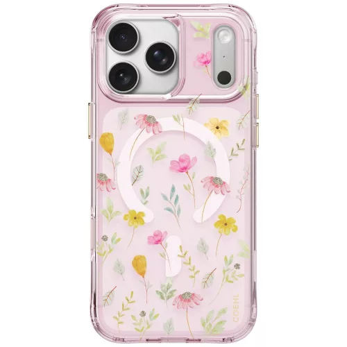 Uniq Coehl Evie Magnetic Charging iPhone 18 Pro Max / 17 Pro Max tok, rózsaszín