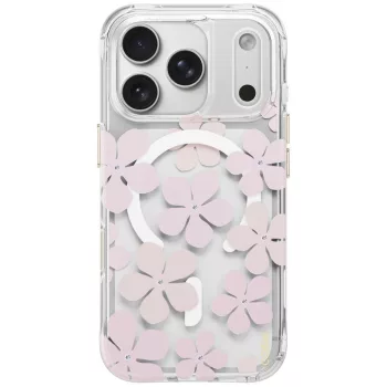   Uniq Coehl Mila Magnetic Charging iPhone 18 Pro / 17 Pro tok, rózsaszín