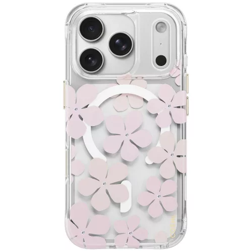 Uniq Coehl Mila Magnetic Charging iPhone 18 Pro / 17 Pro tok, rózsaszín