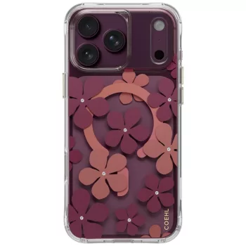   Uniq Coehl Mila Magnetic Charging iPhone 18 Pro Max / 17 Pro Max tok, bordó