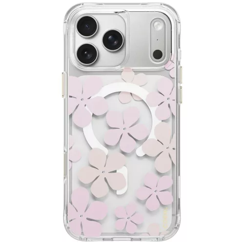 Uniq Coehl Mila Magnetic Charging iPhone 18 Pro Max / 17 Pro Max tok, rózsaszín
