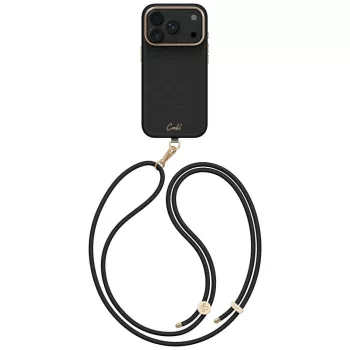   Uniq Coehl Mirelle Magnetic Charging iPhone 18 Pro / 17 Pro tok, fekete