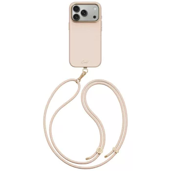   Uniq Coehl Mirelle Magnetic Charging iPhone 18 Pro / 17 Pro tok, rózsaszín