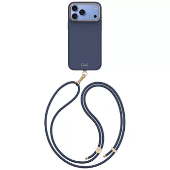   Uniq Coehl Mirelle Magnetic Charging noble iPhone 18 Pro Max / 17 Pro Max tok, kék