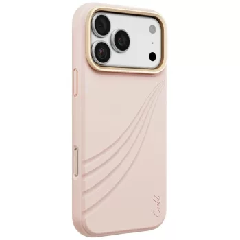   Uniq Coehl Serina Magnetic Charging iPhone 18 Pro Max / 17 Pro Max tok, rózsaszín