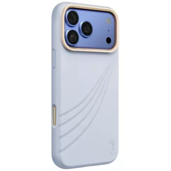   Uniq Coehl Serina Magnetic Charging iPhone 18 Pro Max / 17 Pro Max tok, kék