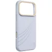 Uniq Coehl Serina Magnetic Charging iPhone 18 Pro Max / 17 Pro Max tok, kék