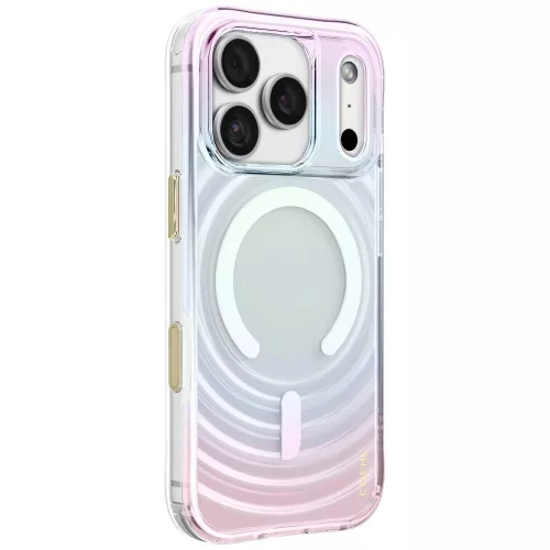 Uniq Coehl Vela Magnetic Charging Opal iPhone 18 Pro / 17 Pro tok, színes