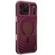 Uniq Coehl Vela Magnetic Charging iPhone 18 Pro Max / 17 Pro Max tok, bordó
